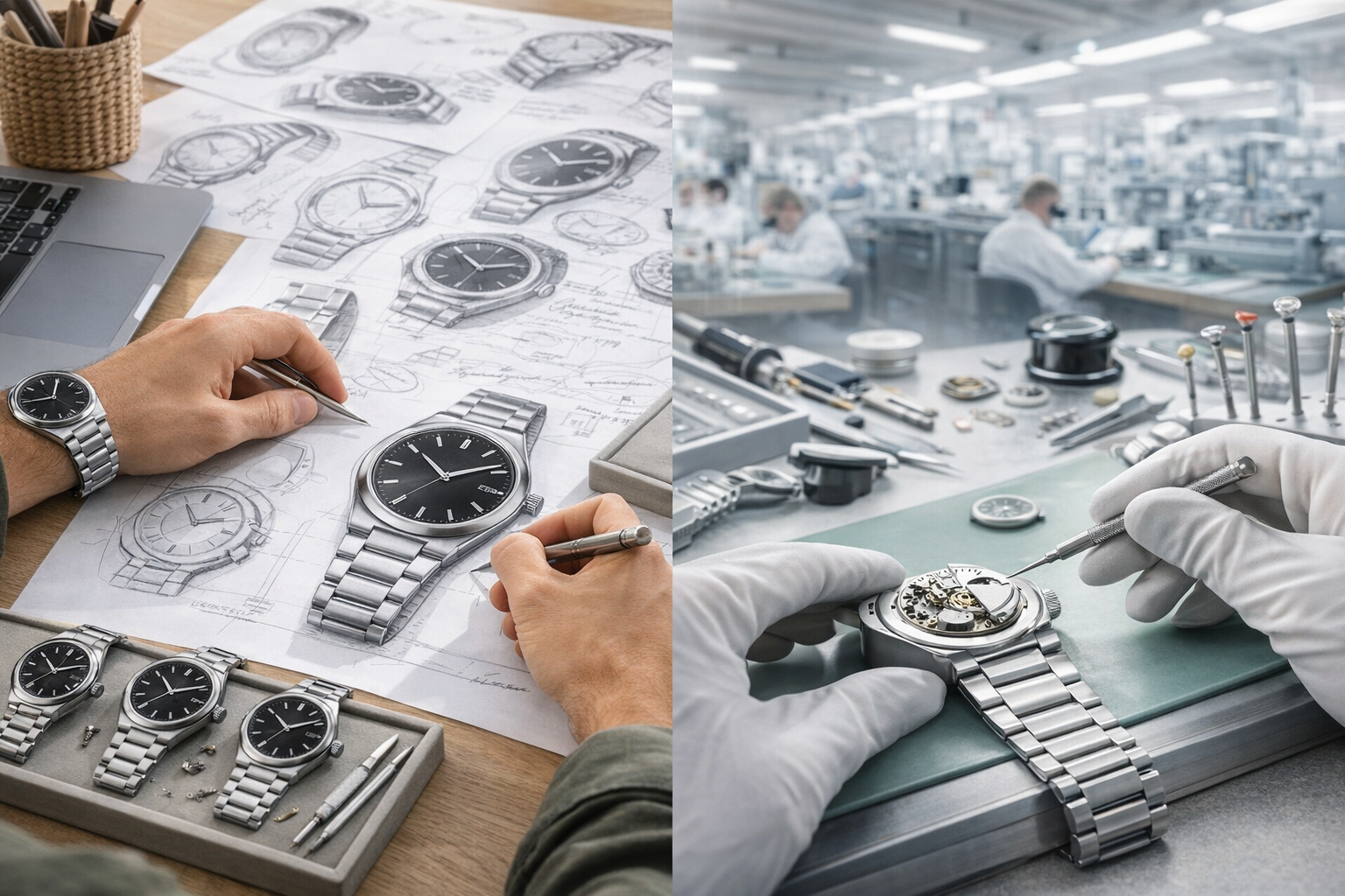 Watch production process